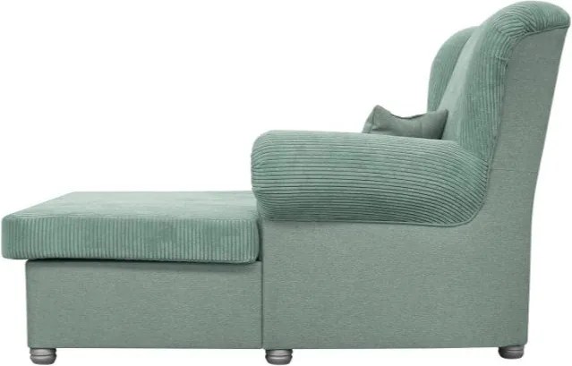 Miętowy sztruksowy fotel Lord – Ropez
