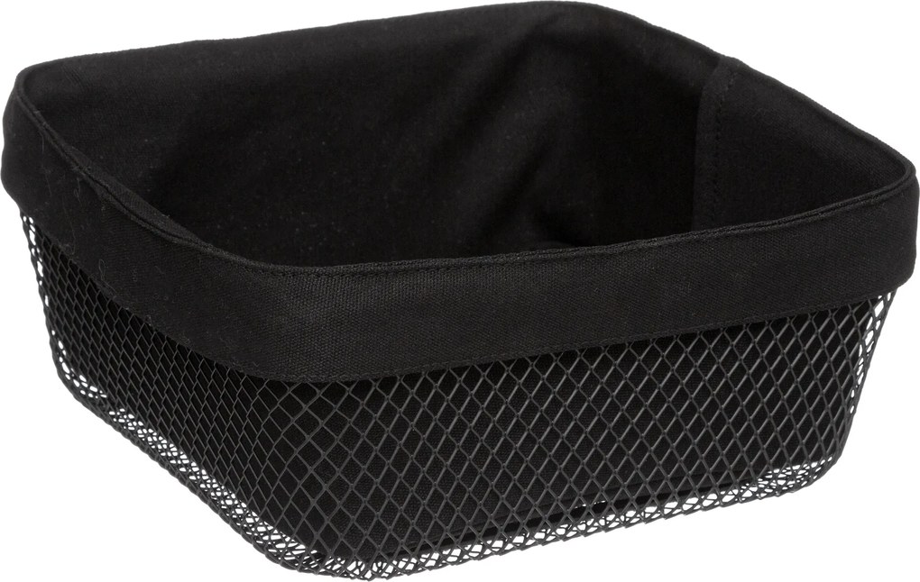 Nowoczesny koszyk na pieczywo MAYAJ, 25,5 x 25,5 x 11,5 cm