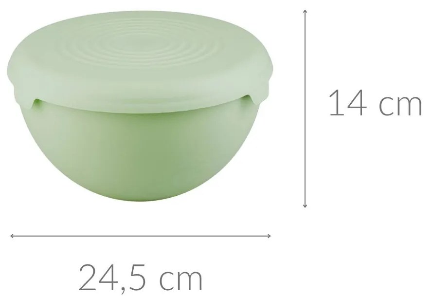 Miska z pokrywką, 3l