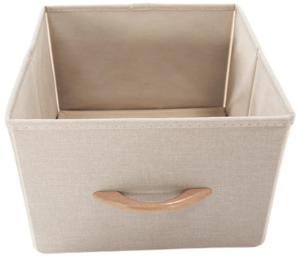 Komoda z szufladami z tkaniny HAZEL TYP 4, brązowy, S