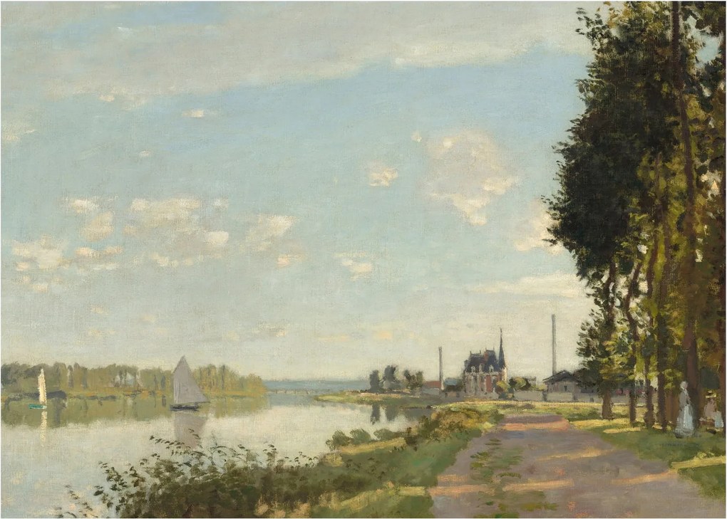 Obraz - Claude Monet, Argenteuil, reprodukcje (70x50 cm)
