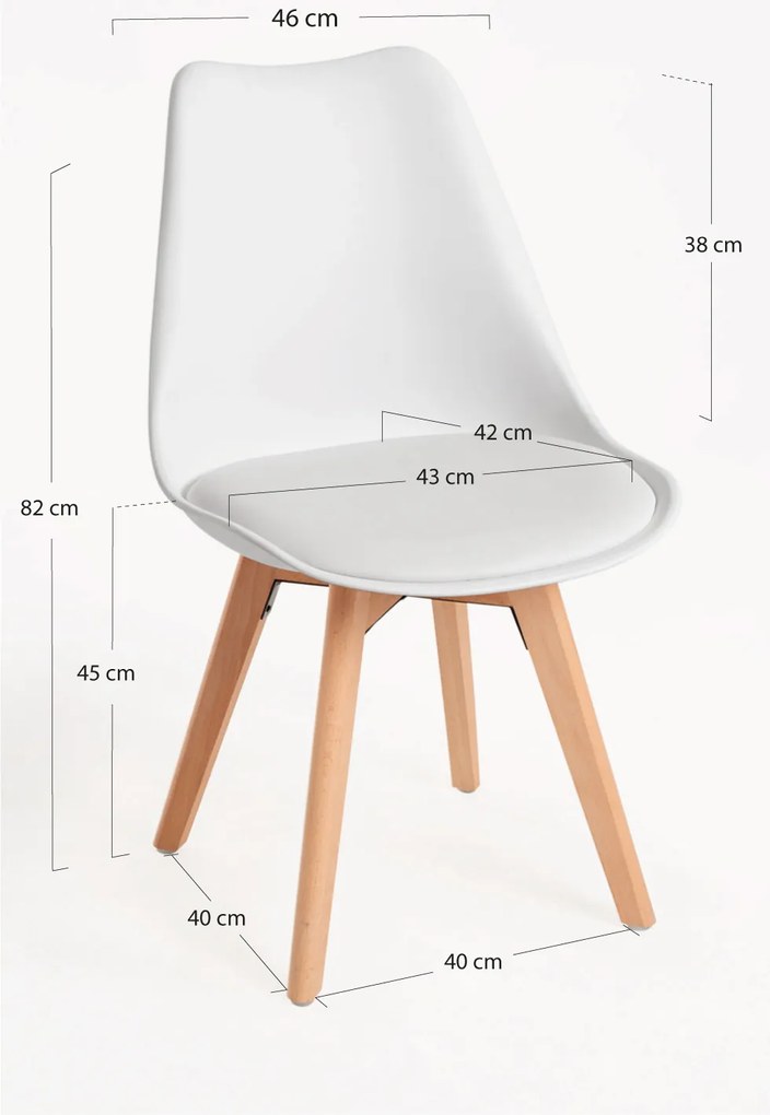 Pakiet 6 krzese Synk Basic