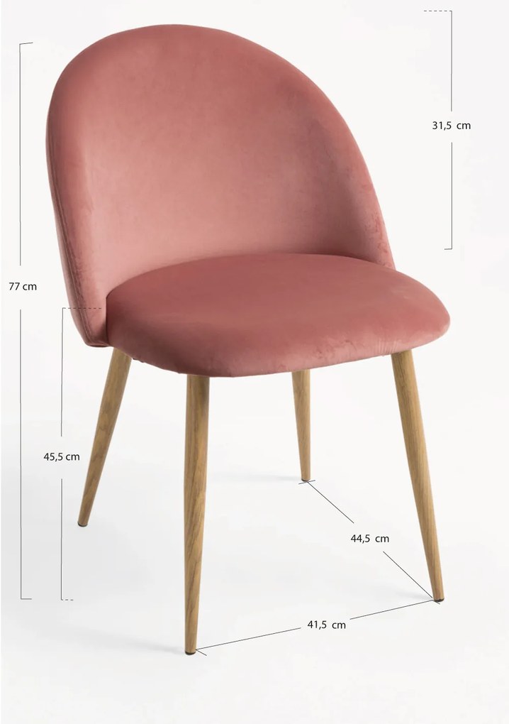 Silla Vint Terciopelo