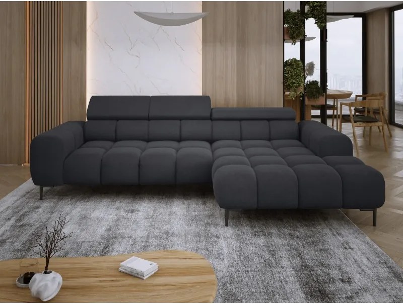 Narożnik PLAZA MINI wolnostojący Prawostronny w tkaninie Promocyjnej APHRODITE 23 WERSAL