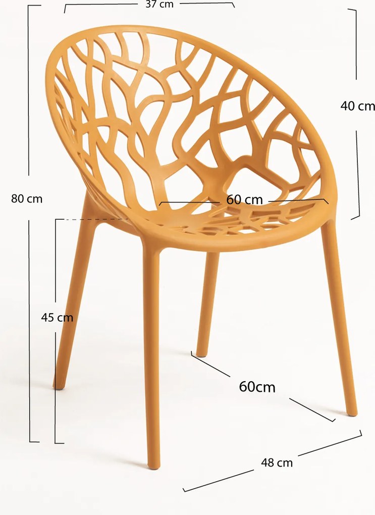 Zestaw 4 Krzese Nido