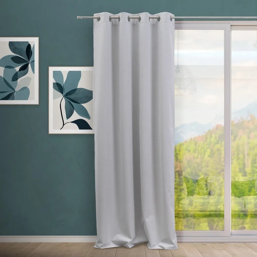 Jasnoszara zasłona 135x260 cm Quality – Casa Selección