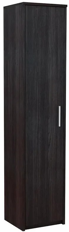 Klasyczny regał do salonu wenge - Okles