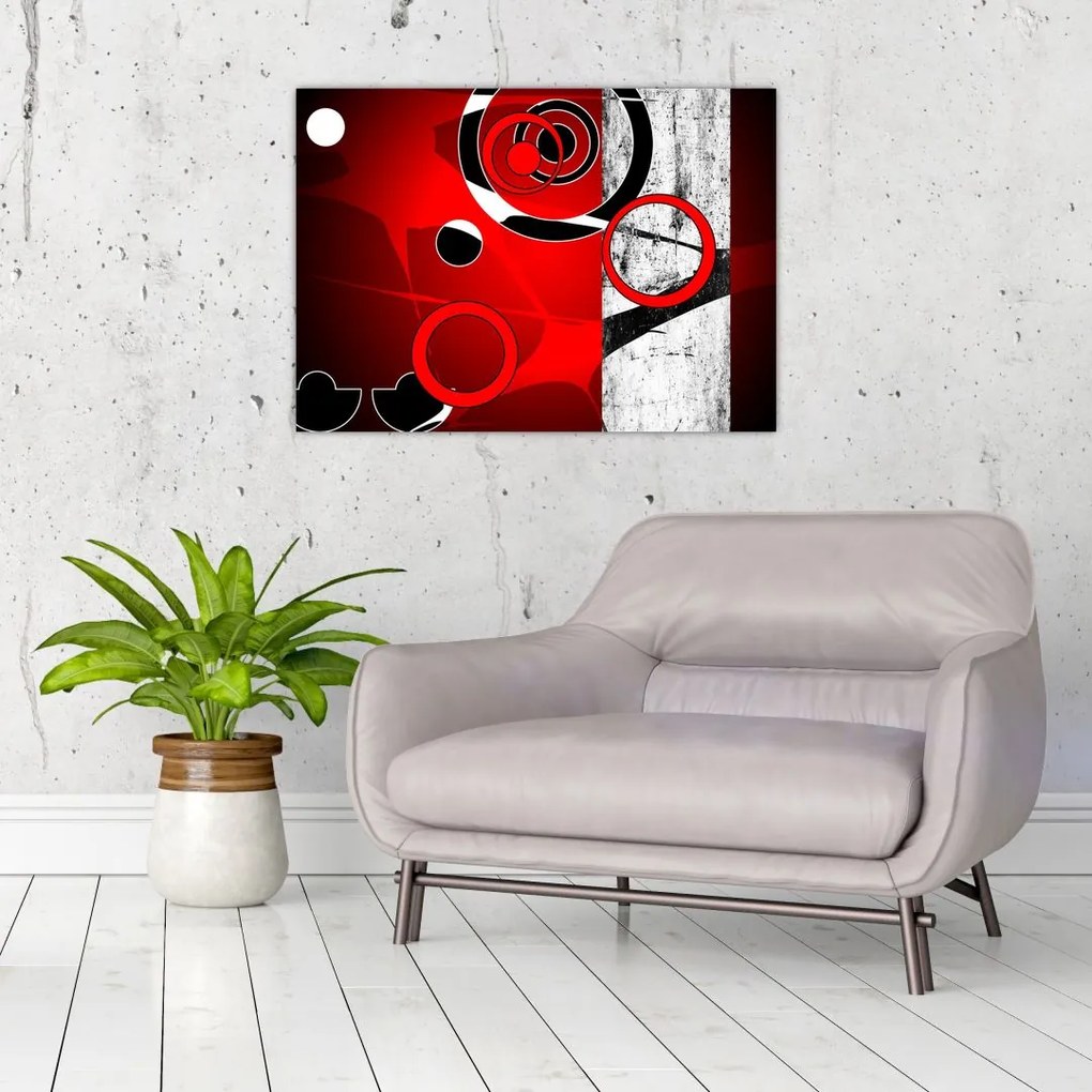 Obraz abstrakcji (70x50 cm)