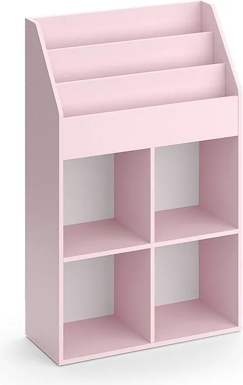 Półka dla dzieci różowy 72x31.2x114.2 luigi