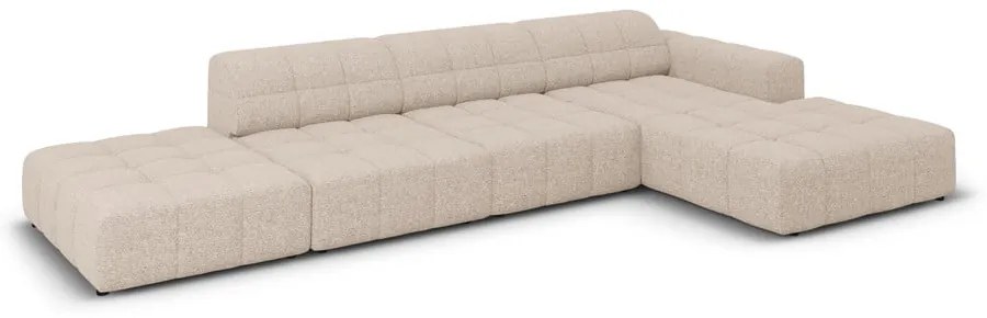 Beżowy narożnik (prawostronny) Chicago – Cosmopolitan Design