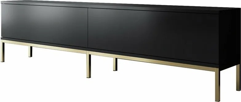 Stolik pod telewizor Lord Black and Gold