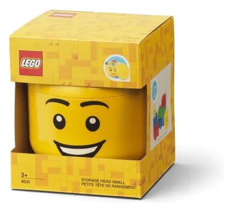 Plastikowy pojemnik dziecięcy Head – LEGO®