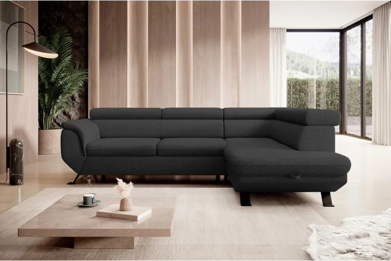 Narożnik RAVEN L z funkcją spania WERSAL