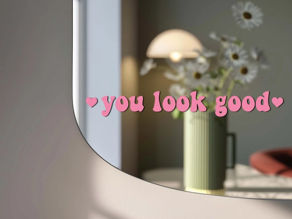 Naklejka na lustro S12 – You look good