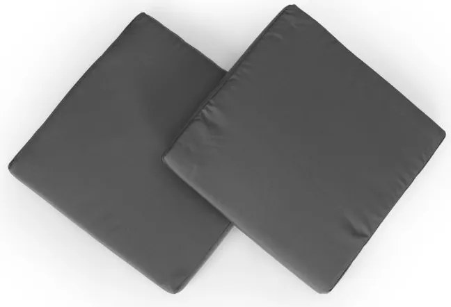 Mały zestaw mebli balkonowych dla 2 osób Riviera 824, technorattan ciemnobrązowy