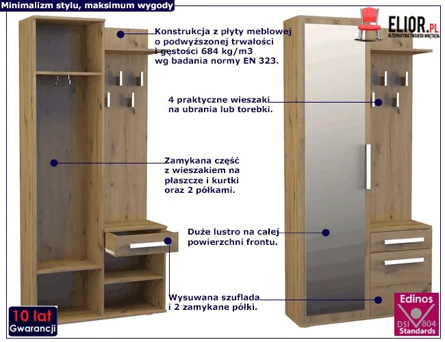 Garderoba do holu S3-P04