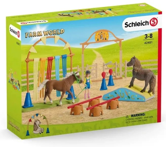 Schleich 42481 Trening agility dla poników