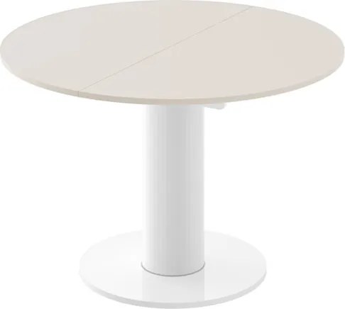 Rozkładany stół jadalniany Solo Lux Hubertus z matowym blatem