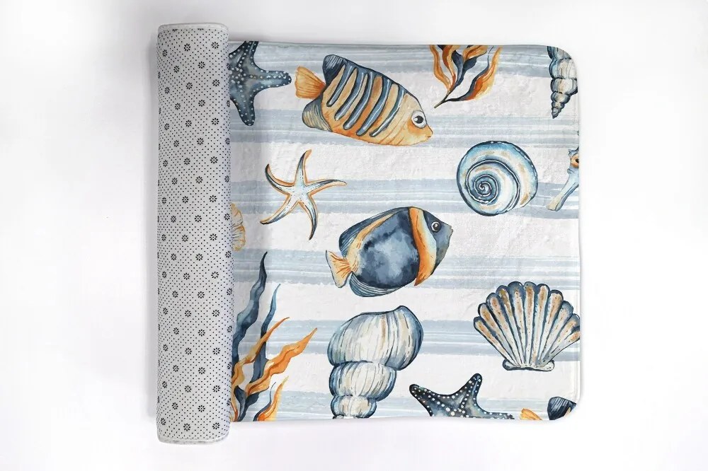 Dywanik łazienkowy antypoślizgowy Dywanik łazienkowy antypoślizgowy Morskie Zwierzęta