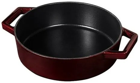 Berlinger Haus Garnel żeliwny z pokrywką Burgundy Line, 26 cm