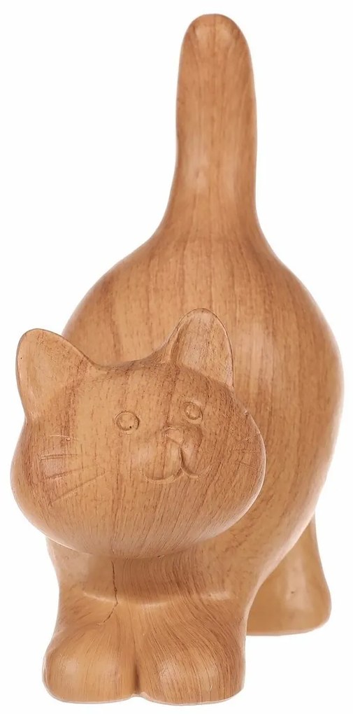 Dekoracja Figurka kota, żywica poliestrowa, 12 x 7x 13 cm