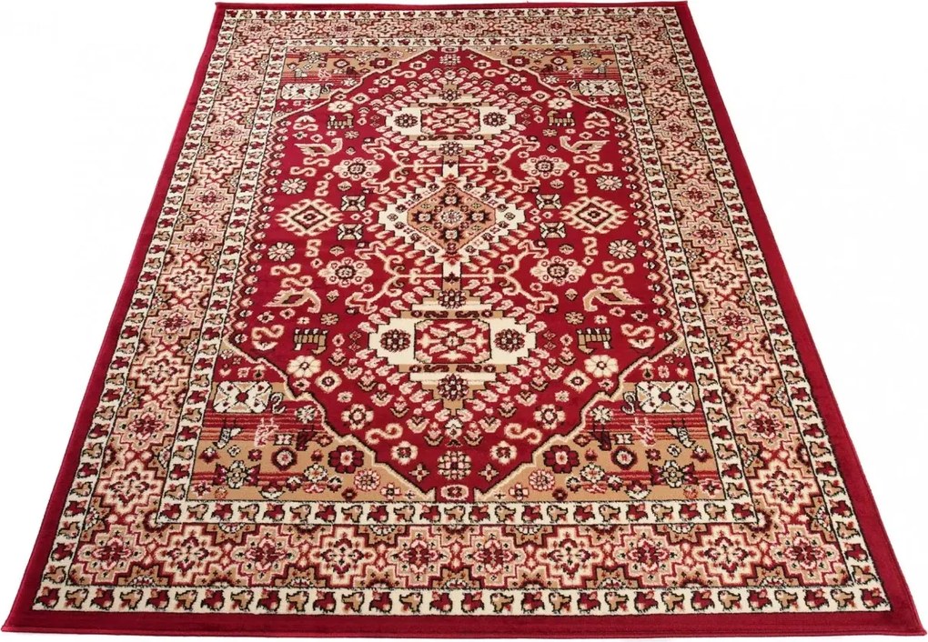 Bordowy dywan boho G4-S25