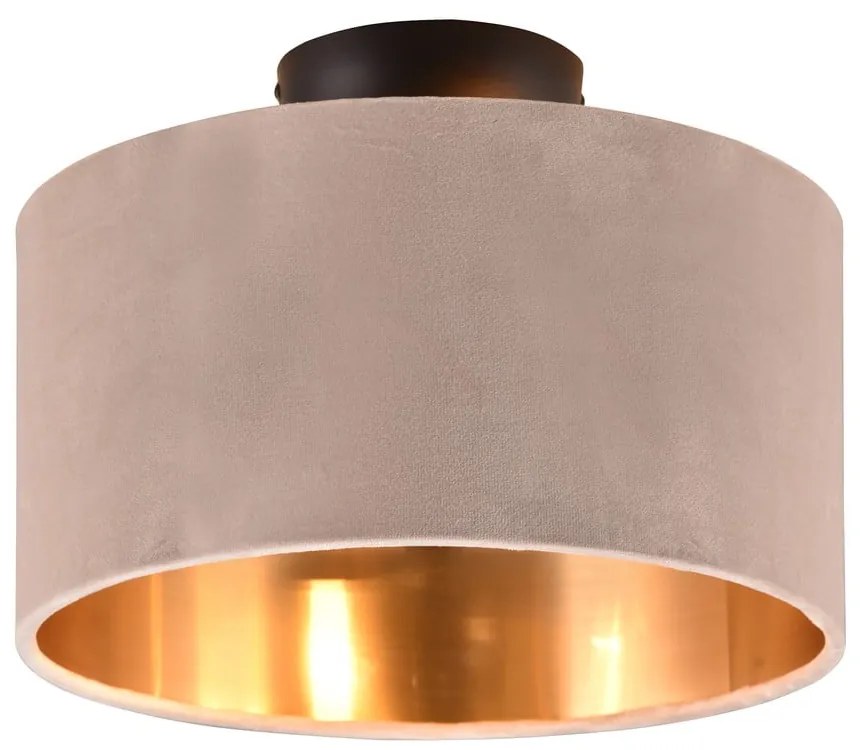 Czarno-beżowa lampa sufitowa ø 30 cm Julieta – Trio