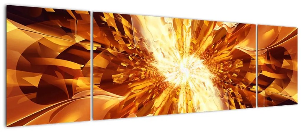 Obraz - Abstrakcja (170x50 cm)