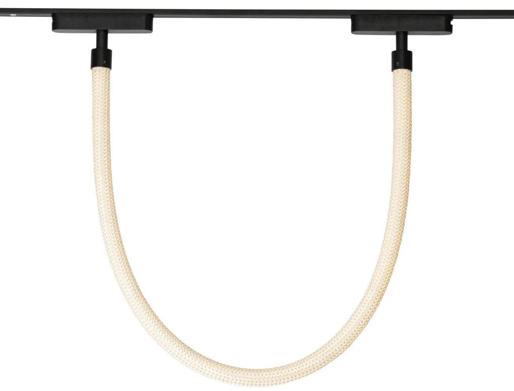 Nowoczesna biała lampa wisząca do systemu szynowego jednofazowego 8W 3000K - Magnetic Tautau Nowoczesny Oswietlenie wewnetrzne