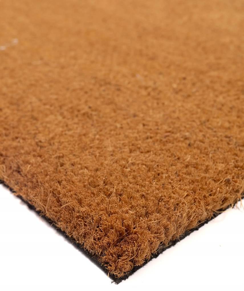 Wycieraczka kokosowa 45x75 cm naturalna antypoślizgowa do domu sklepu biura