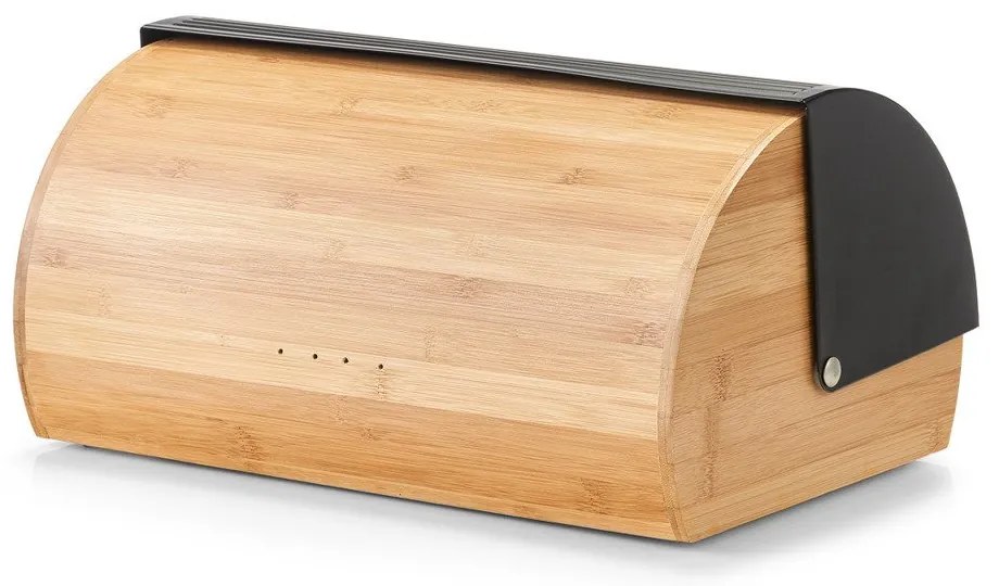 Chlebak bambusowy z pokrywą, 39 cm, ZELLER