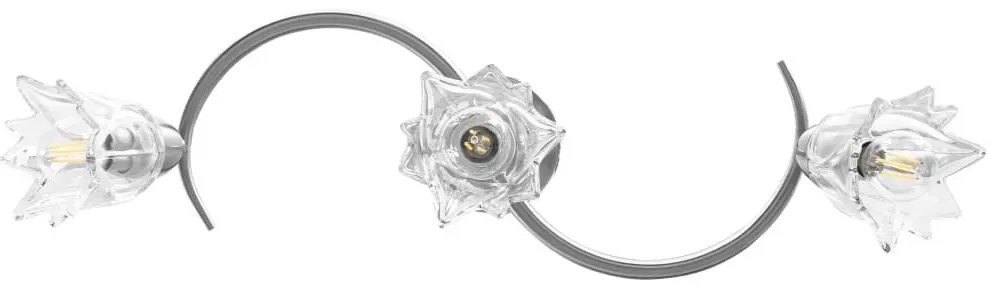 Lampa listwa sufitowa ze szklanymi kloszami - 3X EX208 E4-M32