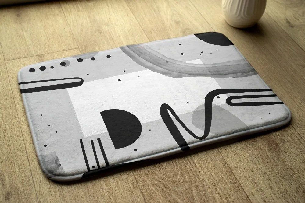 Dywanik pod prysznic Dywanik pod prysznic Geometryczne wzory