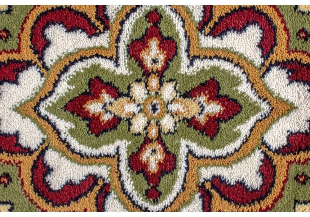 Zielony okrągły dywan ø 133 cm Sherbone – Flair Rugs