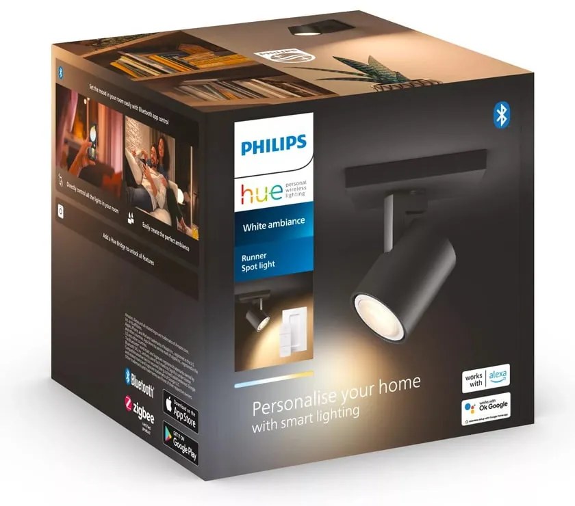 Inteligentny kinkiet z gwintem GU10, 5 W Runner – Philips Hue