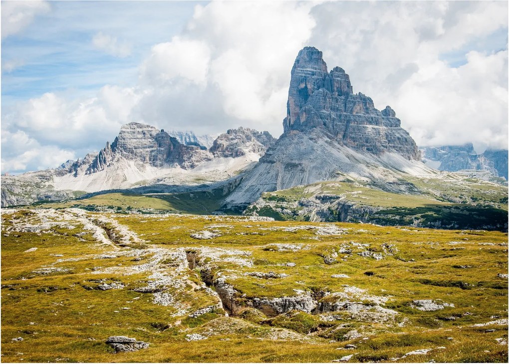 Obraz na szkle - Włoskie Dolomity (70x50 cm)