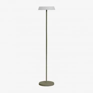 Ulenia Bezprzewodowa Zewnętrzna Lampa Solarna Led Na Podłogę Intensywny Verde Olive - Sklum
