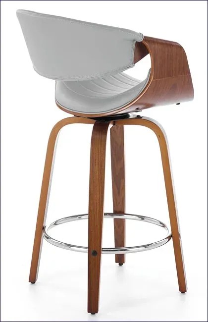Hoker w stylu modern retro orzech + popielaty - Yagi