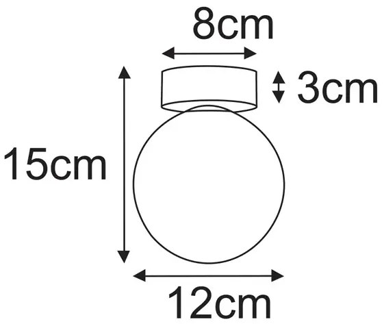 Sufitowa lampa grafitowa Z4-N54
