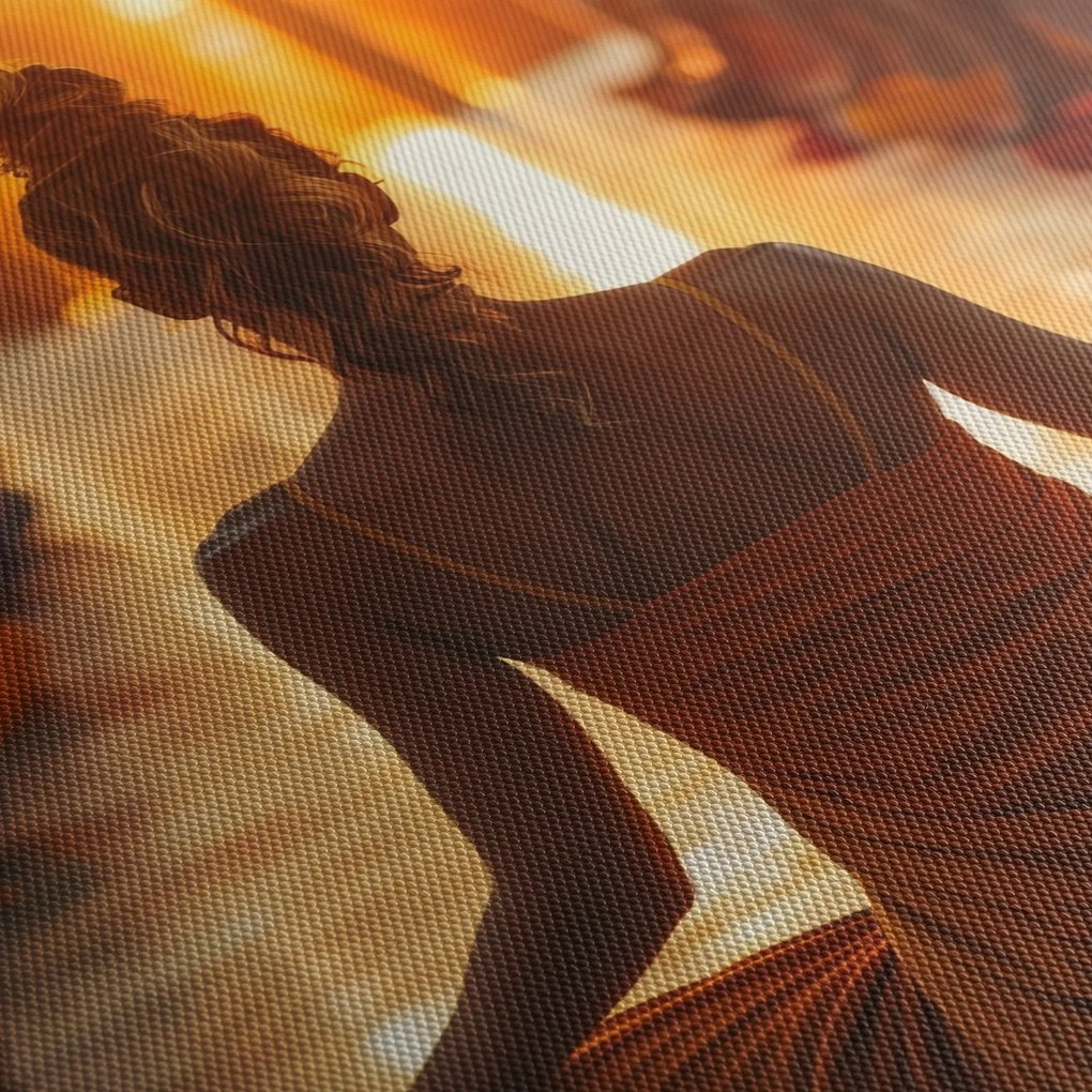 Obraz - Lekcje jogi (170x50 cm)