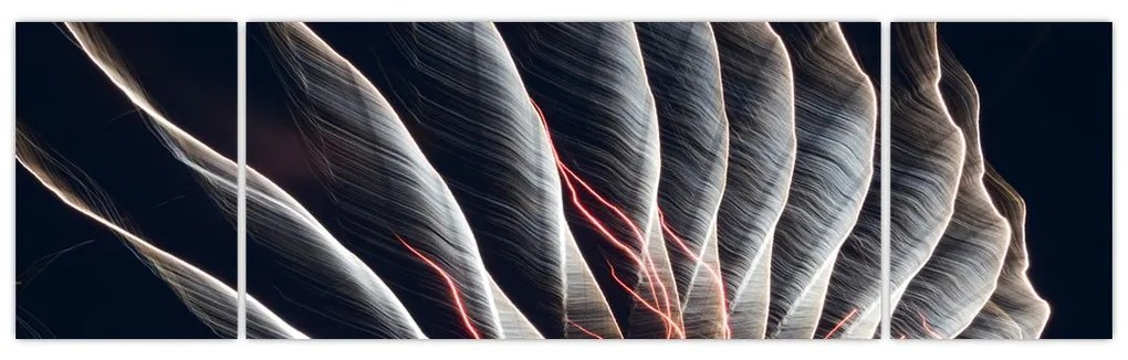 Obraz - Wyładowanie świetlne (170x50 cm)