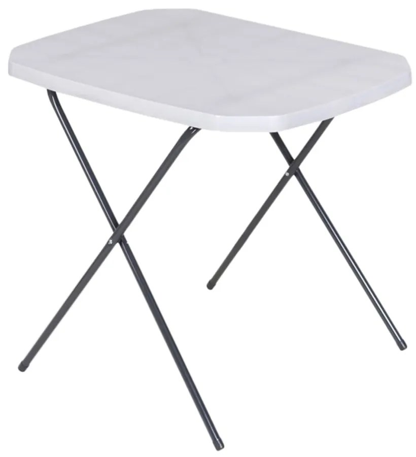 Stolik turystyczny 70 x 53 cm szary / antracyt PATIO