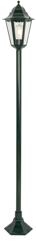 Zewnetrzna Klasyczna stojąca lampa zewnętrzna ciemnozielona 170 cm IP44 - Nowy Orlean klasyczny/Antyczny Oswietlenie zewnetrzne