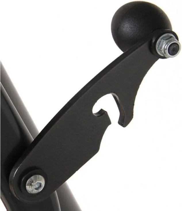 VENEZIA Huśtawka ogrodowa, metalowa, szara z liśćmi