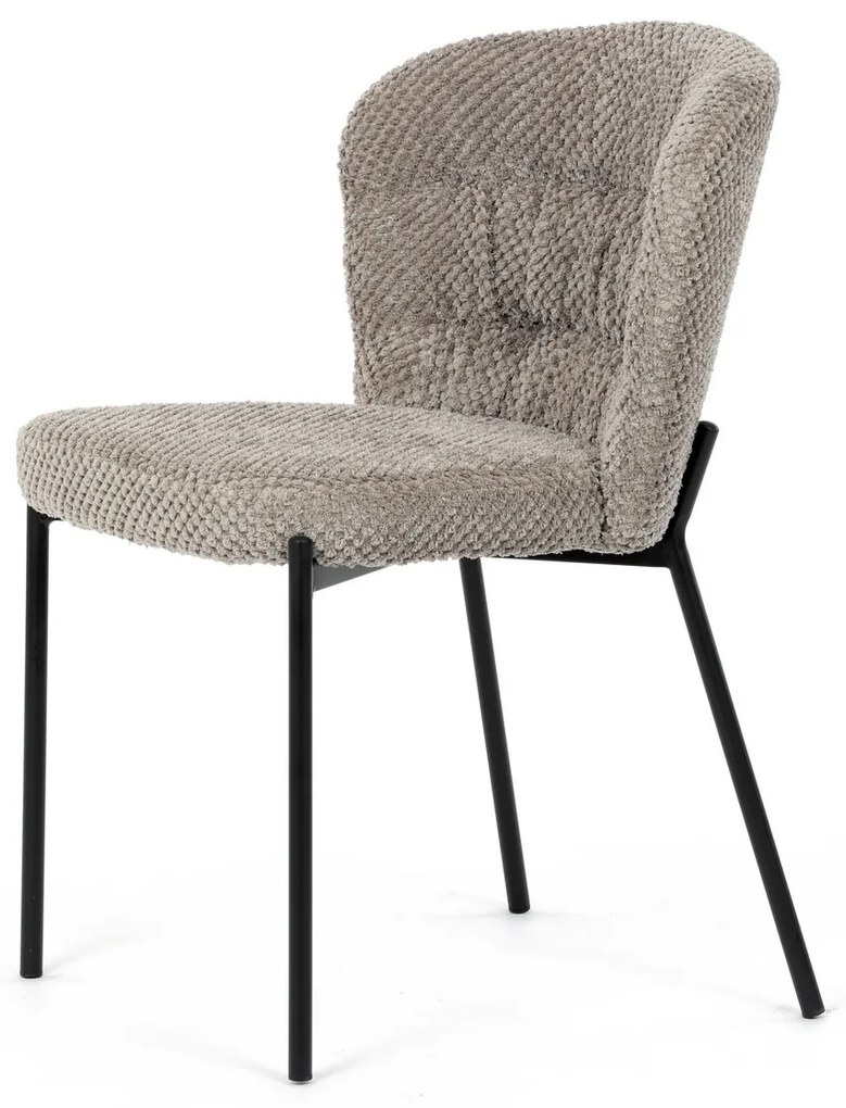 Zestaw krzeseł do jadalni Bouclé CT-W1077 LAN2, 4szt.