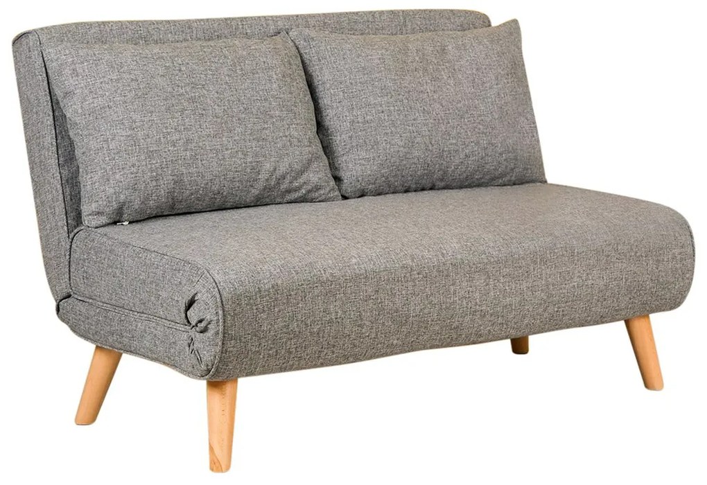 Sofa rozkładana Folde 2 jasnoszara