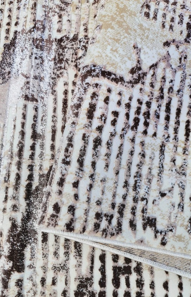 Dywan klasyczny Piero beton beżowy 80 cm x 150 cm