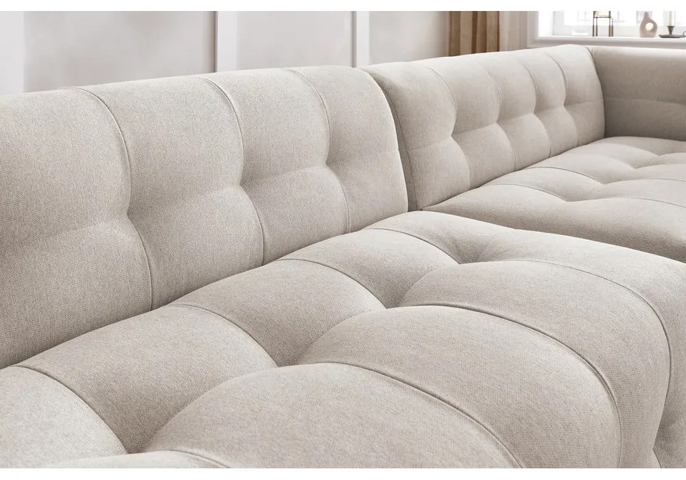 Beżowa sofa 324 cm Kleber – Bobochic Paris