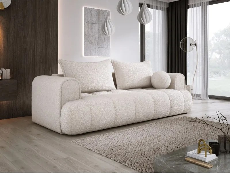 Sofa COCO z funkcja spania i pojemnikiem KREMOWY ANTHOLOGY 01