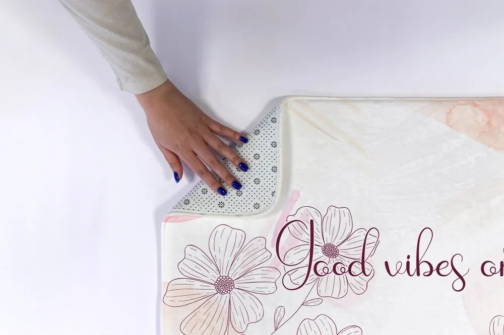 Dywanik do łazienki Dywanik do łazienki Kwiaty Rośliny